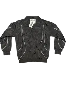 Motorsport Nylon Track Jacket (Black Out)