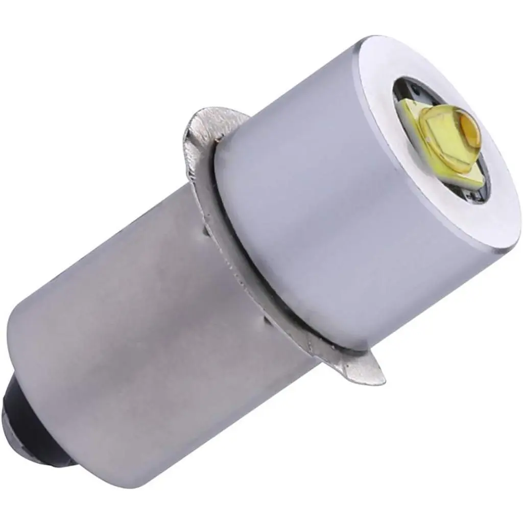 Maglite LED Bulbs DC 3V, Flashlight Replacement Bulbs for Only 2 Cells C&D Maglight Flashlights, 3W LED Flashlight Bulb Replacement Part Maglight Bulb(1 Pack)