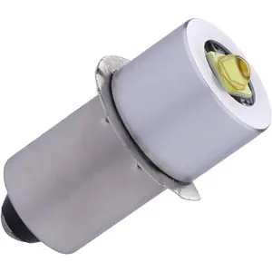Maglite LED Bulbs DC 3V, Flashlight Replacement Bulbs for Only 2 Cells C&D Maglight Flashlights, 3W LED Flashlight Bulb Replacement Part Maglight Bulb(1 Pack)