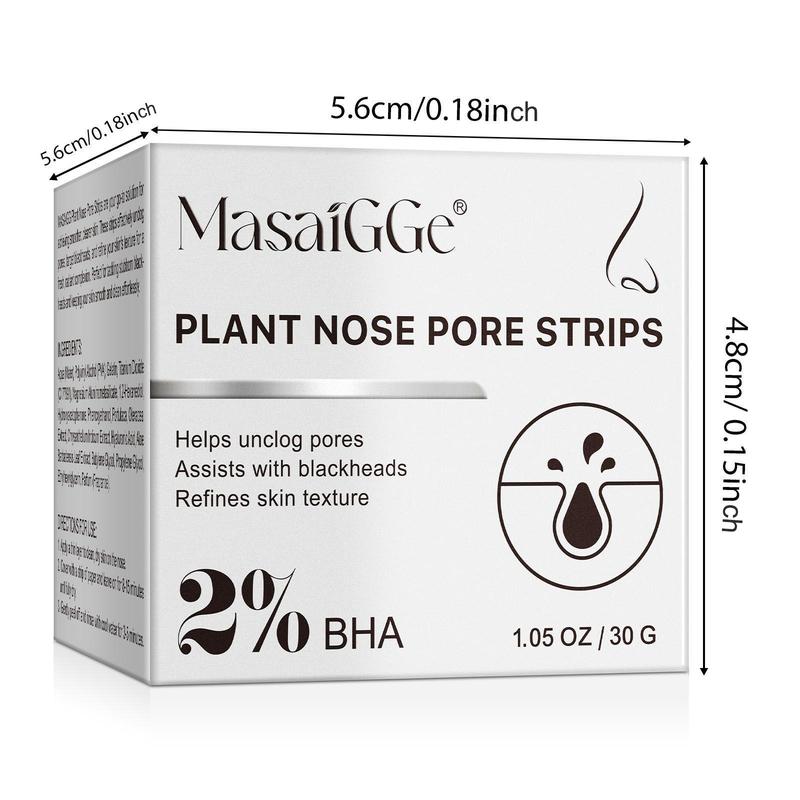Masaigge Blackhead Nose Mask 30g, Deep Cleansing Peel-Off Mask, Removes Blackheads & Pores, Skin Care Treatment, Made in China, Nose Strips