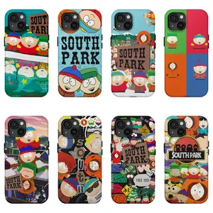 Cartoon South Park Fashionable Kid Cute Shockproof Colorful Phone Case for IPhone 17 16 15 14 13 12 11 Pro Max Plus Air Cover Unique Gift for Holiday Birthday