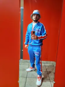 Your People My People Tracksuit w/Red Zipper