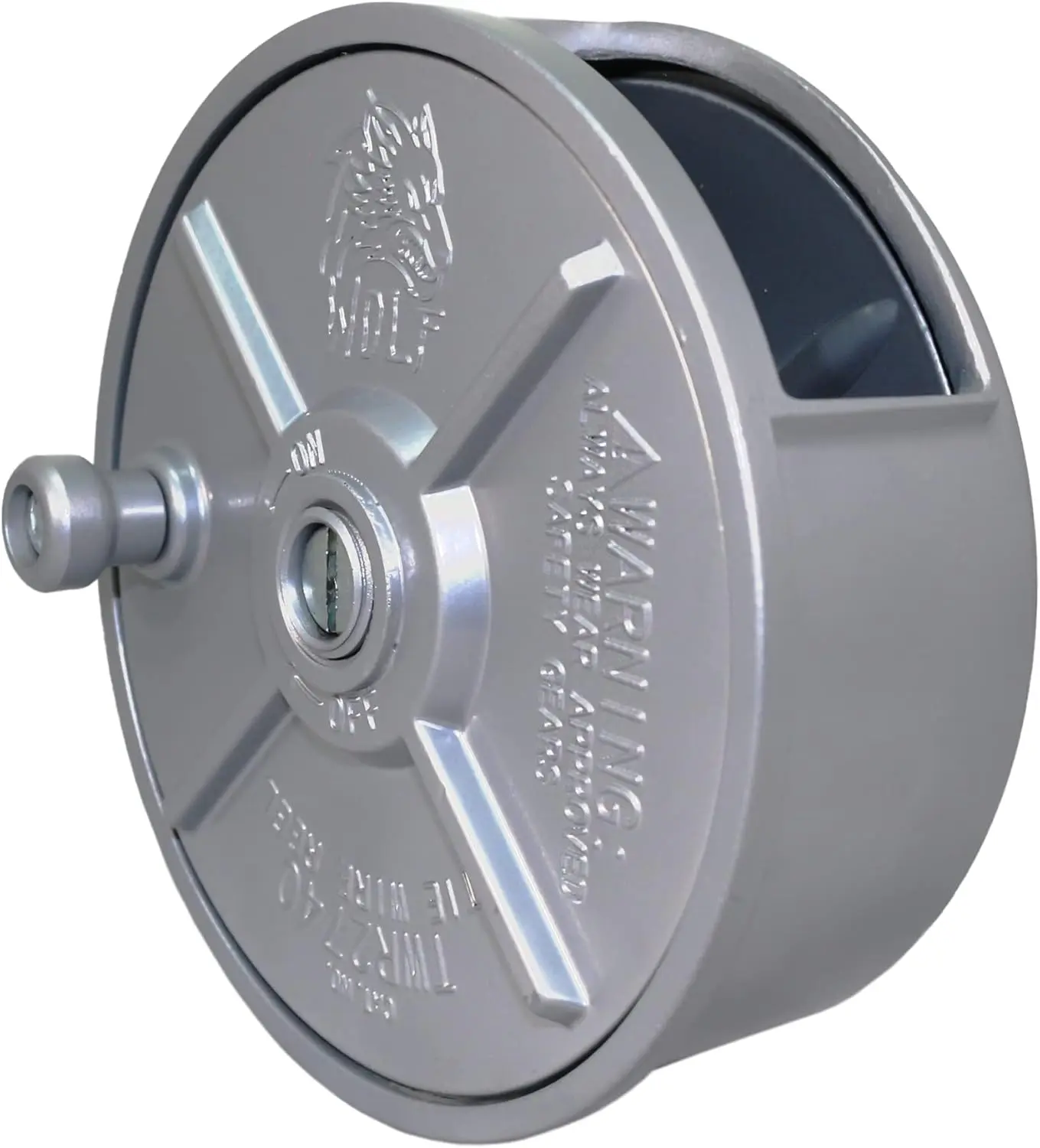 6.25 Tie Wire Reel Coil Holder Wheel, Lightweight, Ambidextrous, Built-in Belt Loops & Knob 6.25 Tie Wire Reel Coil Holder Wheel, Lightweight, Ambidextrous, Built-in Belt Loops & Knob