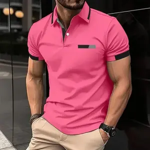 2025 New Men's Casual POLO Shirt T-shirt Top