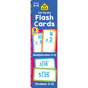 Get Ready Flash Cards Multiplication & Division (2-Pack)