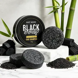 2PCS Men’s Hair Shampoo Soap – Natural Gray Hair Reverse Bar – Deep Cleaning & Nourishing Shampoo Bar for Men – Moisturizing Hair Care, Dark Hair Shine, Soothing & Sustainable Cleansing Solution Conditioner Haircare Glossy Cleanser Haircare Cleanser