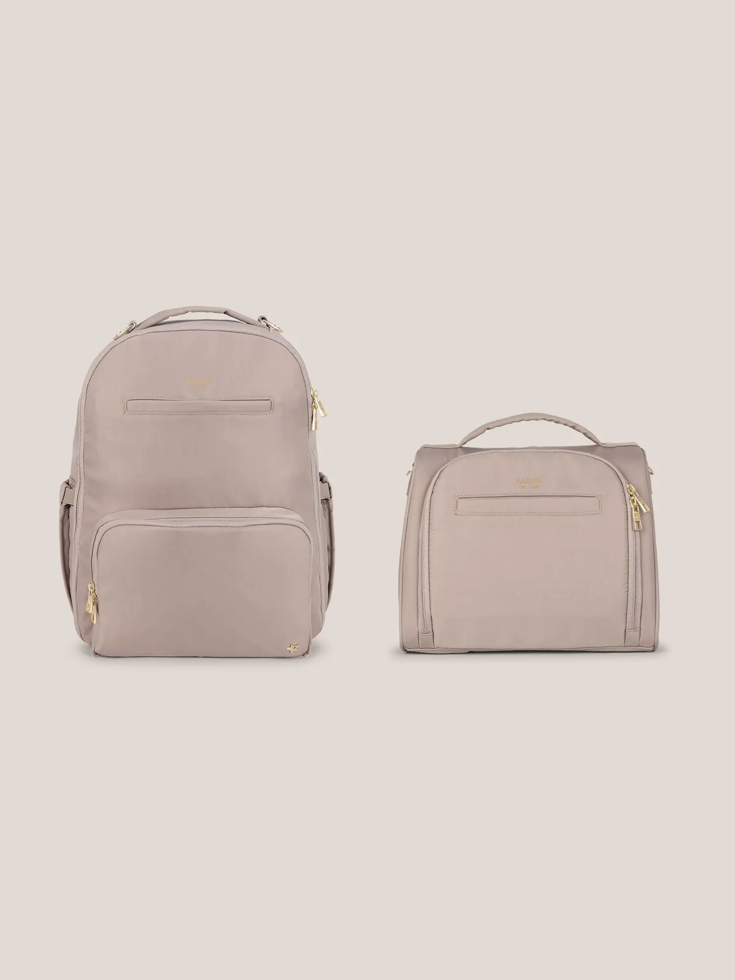 Classic Backpack + Insulated Bottle Bag Bundle - Taupe
