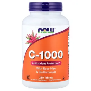 NOW Foods C-1000, 250 Tablets
