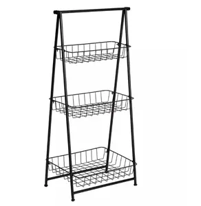Honey-Can-Do 3 Tier Folding Ladder Shelf