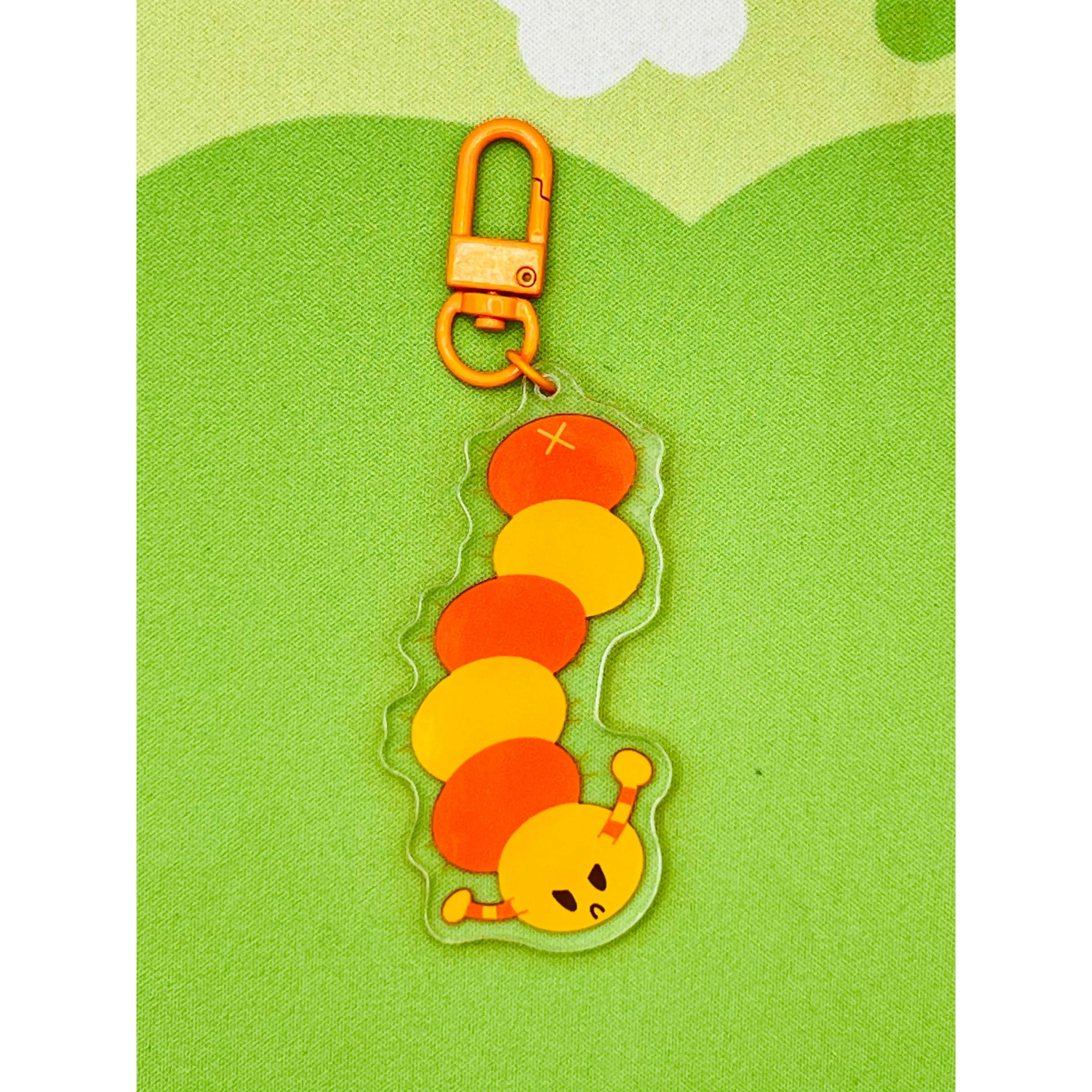 Caterpillar Keychain