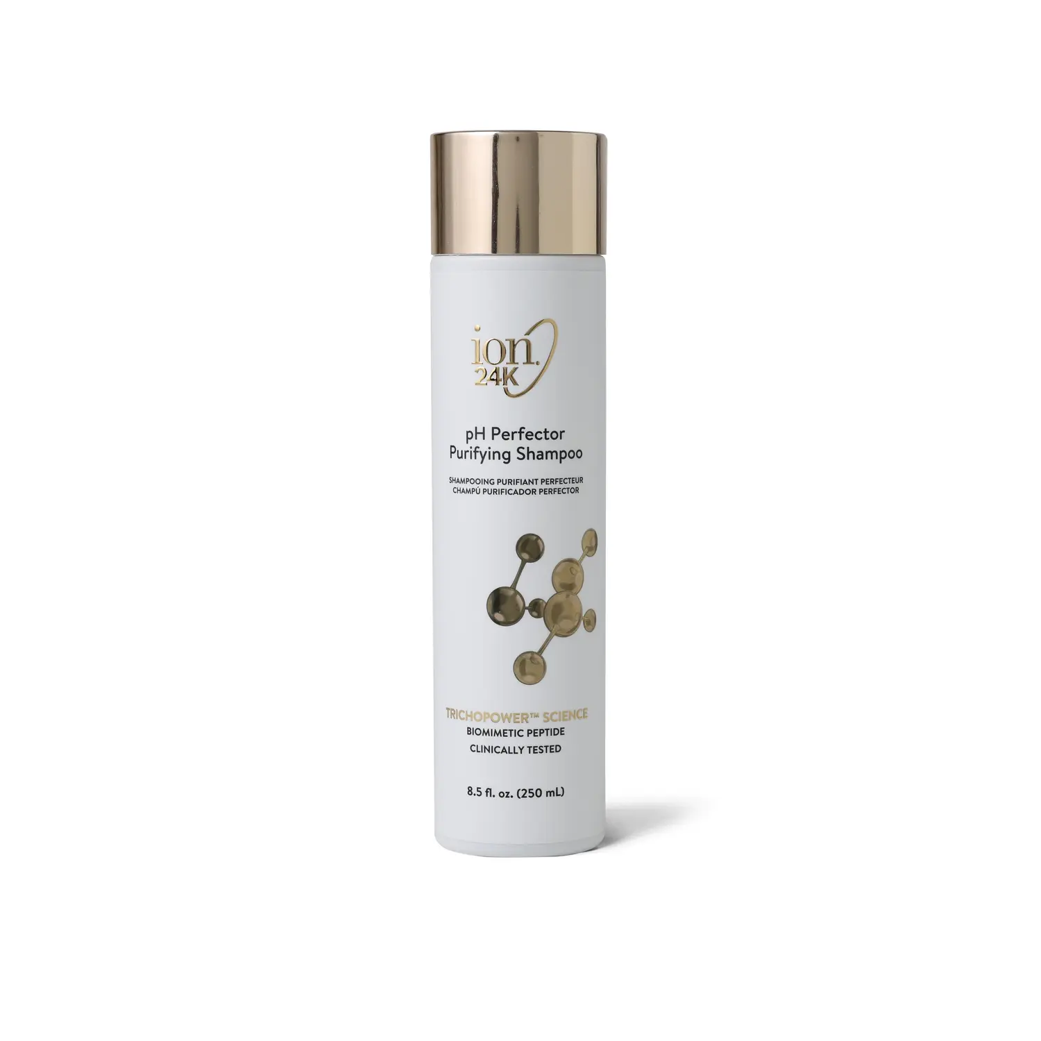 ion 24K pH Perfector Purifying Shampoo, gentle, color safe, pH balanced 8.5 Fl Oz