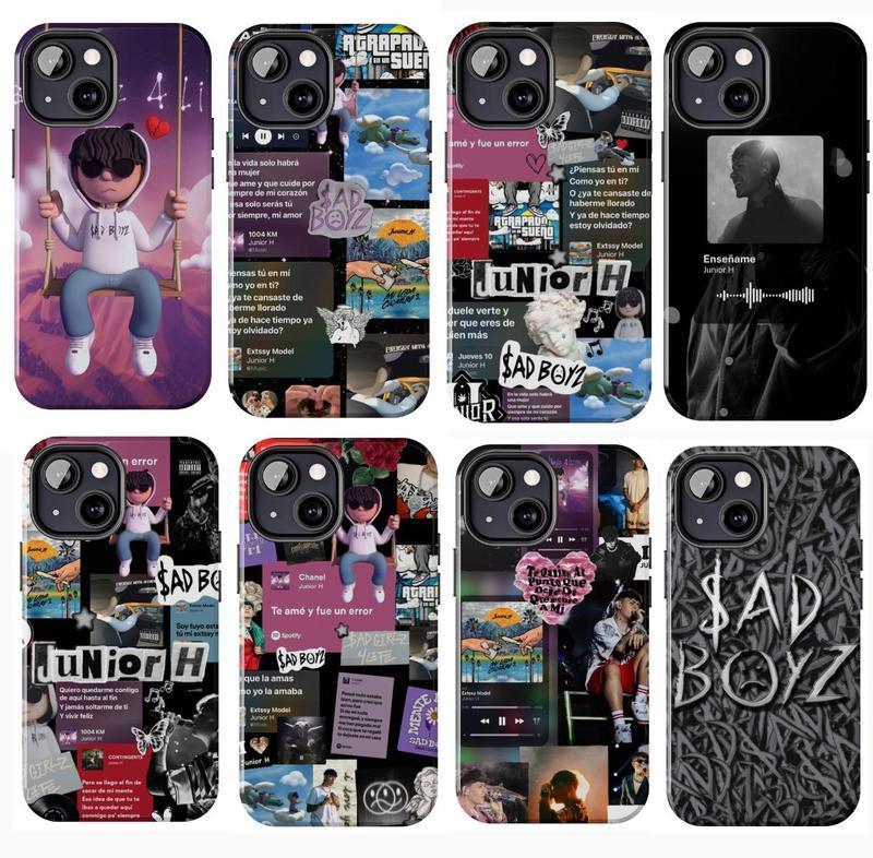 Sad Boyz 4 Life Album Phone Cases, Sad Boyz Junior H For iPhone 17 16 15 14 13 12 11 X 8, Protection Case, Unique Accessories, Fan Gifts Sad Boyz 4 Life Album Phone Cases, Sad Boyz Junior H For iPhone 17 16 15 14 13 12 11 X 8, Protection Case, Unique Accessories, Fan Gifts