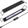 hygger Full Spectrum Freshwater Fish Tank Lamp - RGB Light with 10%-100% Dim, 10 Levels of Brightness, 6h/8h/12h Timer Control & Adjustable Settings for Aquatic Plants