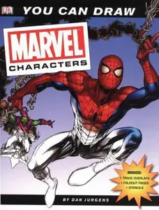USED-You Can Draw Marvel Characters by Dan Jurgens (Hardcover)