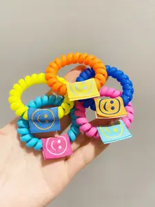 5 Pcs Cute Hair Ties for Women, High Elasticity Durable Ponytail Holders, Simple New Design All-Season Headwear Accessories