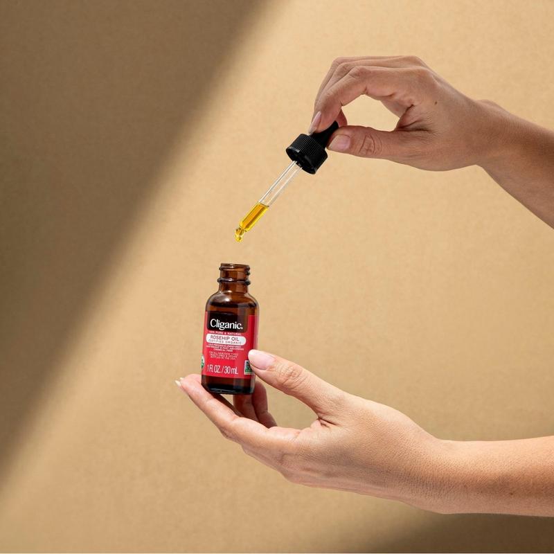 Cliganic Age-Defying Essentials Duo - Lightweight Moisturizer & Repairing Serums - 100% Pure Vitamin E & Rosehip Seed Oil - 60,000 IU & 1:30L Vitamins Comfort Organic Moisture Hydrating