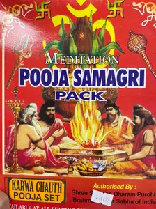 Meditation Pooja Samagri Pack Complete Puja Kit