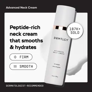 DRMTLGY Advanced Neck Cream 1.8oz with Peptides and Shea Butter Body Care Gentle