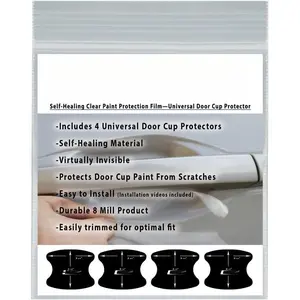 Self-Healing Clear Paint Protection Film (4 Door Cup Protectors)