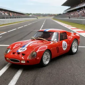 1:32 Scale Alloy Racing Car Model Decoration | Classic Design & Vibrant Color - Perfect for Christmas