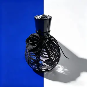 Women's Floral Perfume, Midnight Bloom, Dark Romantic Aura, Rose and Lace, Mysterious Scent, Elegant Fragrance for Women