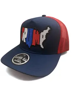Trump 2026 American Flag Mesh Snapback Hat – Premium Red White & Blue Embroidered Trucker Cap