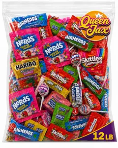 Queen Jax Hard Candy Mix – 4 LB Bulk Wrapped Candy