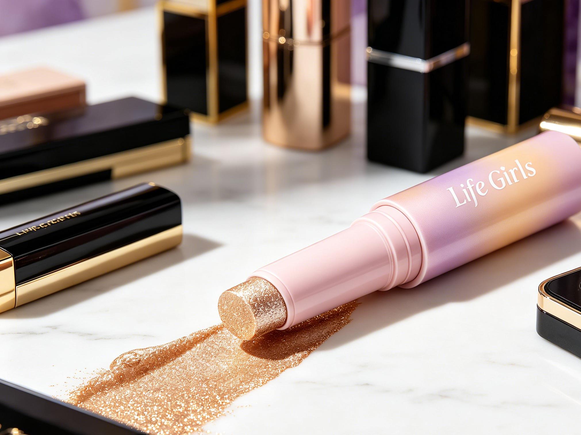 Hydrating Eyeshadow Stick — Shimmer & Matte Finishes — Multiple Shades — Easy Application — Long-Lasting Color — 2-in-1 Highlighter & Eyeshadow