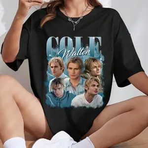 Cole Walter T-Shirt, My Life With the Walter Boys, Cowboy Ranch Tee, Team Cole, Silver Falls, Vintage Y2K Shirt, Summer Romance Tshirt