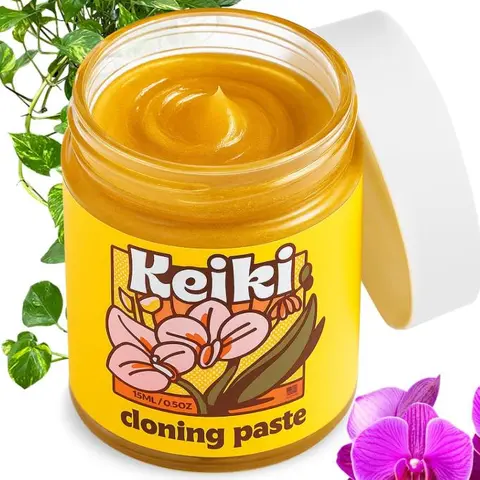 Berkland Orchid Keiki Paste for Plants to Clone & Create New Growth - 2X The Paste - Rapid Start Cloning Gel for Plants - 0.5oz Propagate Dormant Nodes
