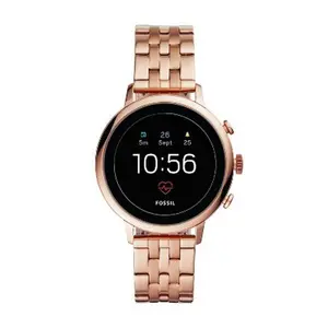 Fossil Gen 4 Smartwatch Venture HR 40mm - Rose Gold-Tone Stainless Steel