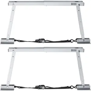 VEVOR Universal RV Stabilizer, RV Bumper Stabilizer for Trailers, Campers, Fifth Wheel, Compact Foldable Design for Easy Storage, Adjustable Height from 12 inch to 28 inch, Reduces RV Wobble, 1 PackVEVOR Super Brand Day