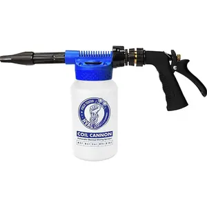 Coil Cannon Cleaner Mixing Sprayer for Air Conditioner and Refrigeration Coil Cleaner Dilution Ratios - 2-qt. Size - Works with Other Cleaners Calling for Higher Dilution Ratios