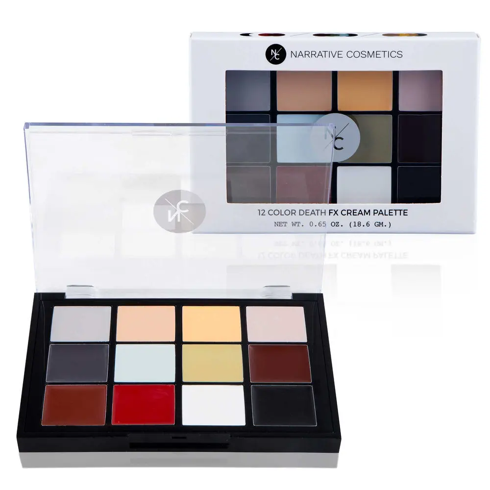 Narrative Cosmetics Quick Drying Death FX Cream Makeup Palette Eyeshadow