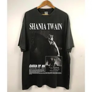 Shania Twain Concert 2023, Shania Twain Queen Of me tshirt, Retro Shania Twain T-shirt Gift for fan, men, women unisex T shirt