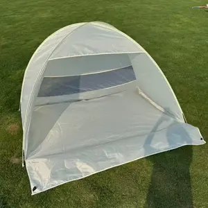 Pop-Up Beach Tent with UV Protection | Portable Sunshade Shelter for Family Gatherings & Picnics | Easy Setup Beach Canopy for Camping, Fishing & Lawn Parties | Includes Carry Bag |  Heavy-Duty Polyester | See Detail Page for Folding & Storage Video