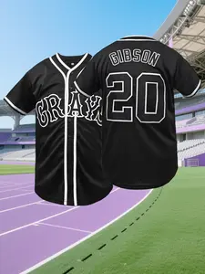 Men's Josh Gibson #20 Homestead Grays Stitched Jersey, Western Baseball Jersey - Authentic Negro National League Baseball Shirt, Breathable & Moisture-Wicking Polyester, V-Neck, Short Sleeve, Button Closure, Casual Sportswear Christmas Gifts