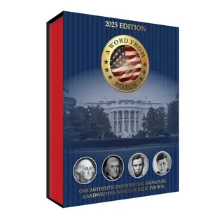 2025 POTUS A Word from the President Hobby Box- I box with 1 encased card!