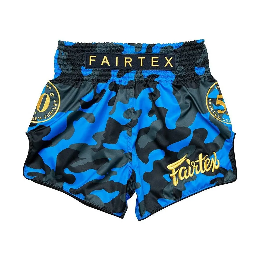 Fairtex BS1917 Jubilee Satin Muay Thai Shorts - Slim Cut Boxing Trunks with High Slit for Training & Competition, Durable Satin, Elastic Waist