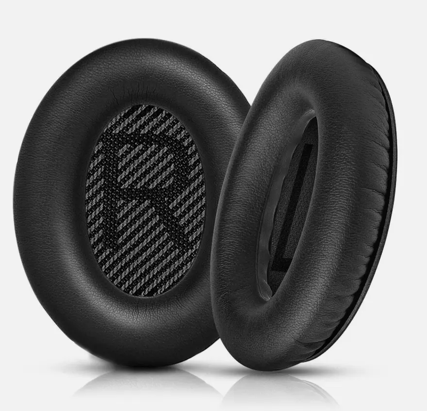 Replacement Ear Pads for Beats by Dr. Dre Solo 2, Solo 3 Wired & Wireless Headphones - Soft, Comfortable, Elastic, Skin-Friendly Material, Easy Installation for Worn Cushion Replacement