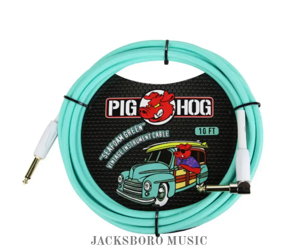 Pig Hog 10ft Straight-Right Instrument Cable