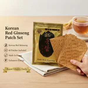 Korean Red Ginseng Patch - 40 Patches