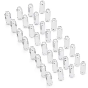 212 MAIN Revolution 130848XL Bulge Acorn Install Kit - 8-Lug, M14 x 1.5 Thread, 0.875 in. Size, 2.40 Spec, Carbon Steel, Chrome Finish, Heavy-Duty Nuts