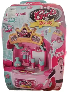 2 in 1 Beauty Luggage Set with Accessories