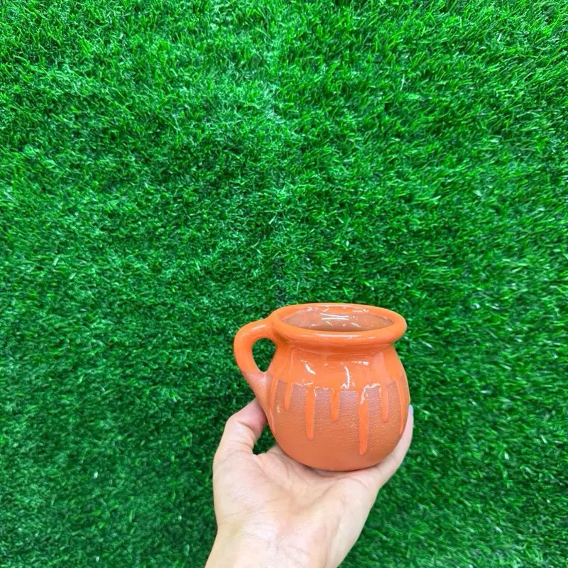 Mug Ponchera 250ml Naranja.