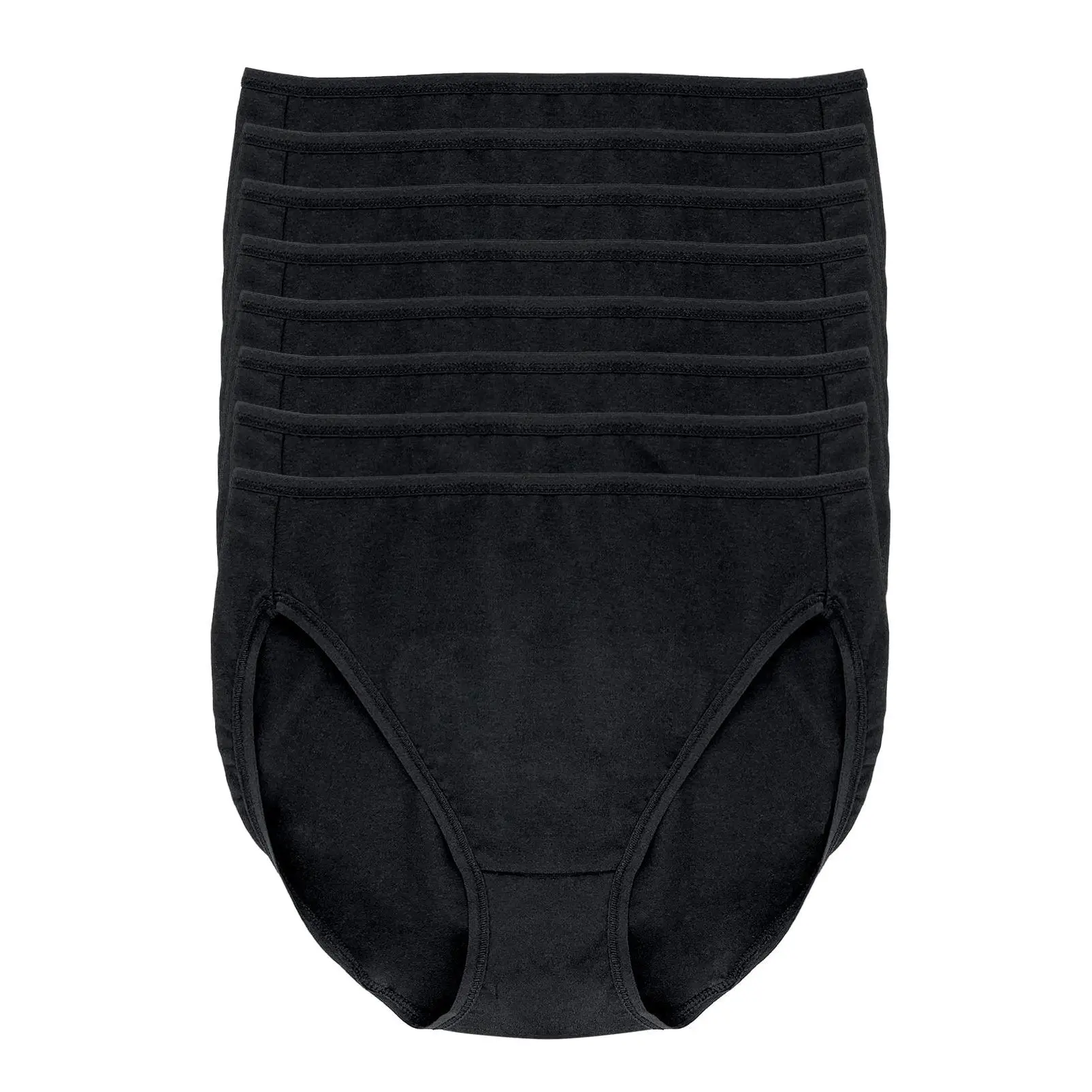 Cotton Modal Full Coverage Hi-Cut 8-Pack