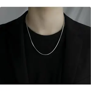 Men's Titanium Steel Clavicle Necklace
