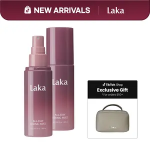 [Laka] All-Day Fixing Mist — 24HR Triple-Proof Hold Setting Spray, Skincare-Infused & Lightweight