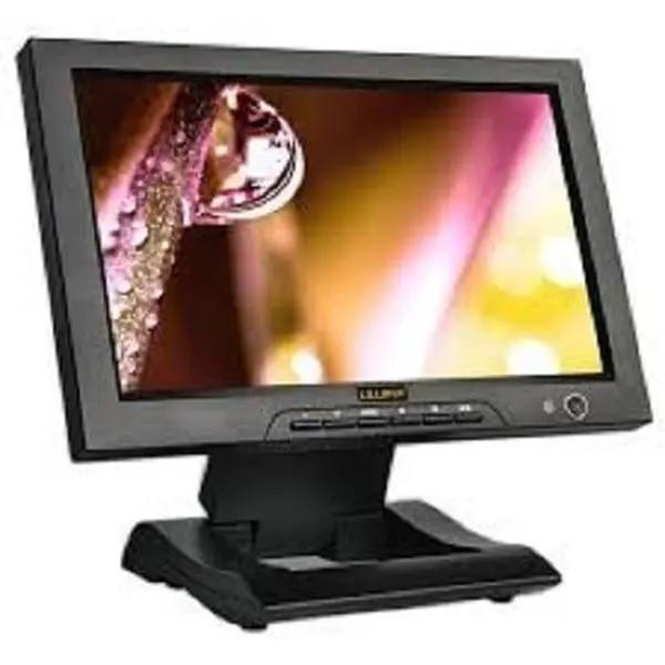 Lilliput FA1013H001 10.1" TFT LCD CCTV Sub-Monitor (Panel Size - 10.1 in.), 1024x600 Resolution (Resolution - 1024 x 600), 500:1 Contrast, 8W Max Power, Dual Inputs (HDMI/Ypbpr), Connect with Full HD Video Camera, Compact Form for Movie-Making