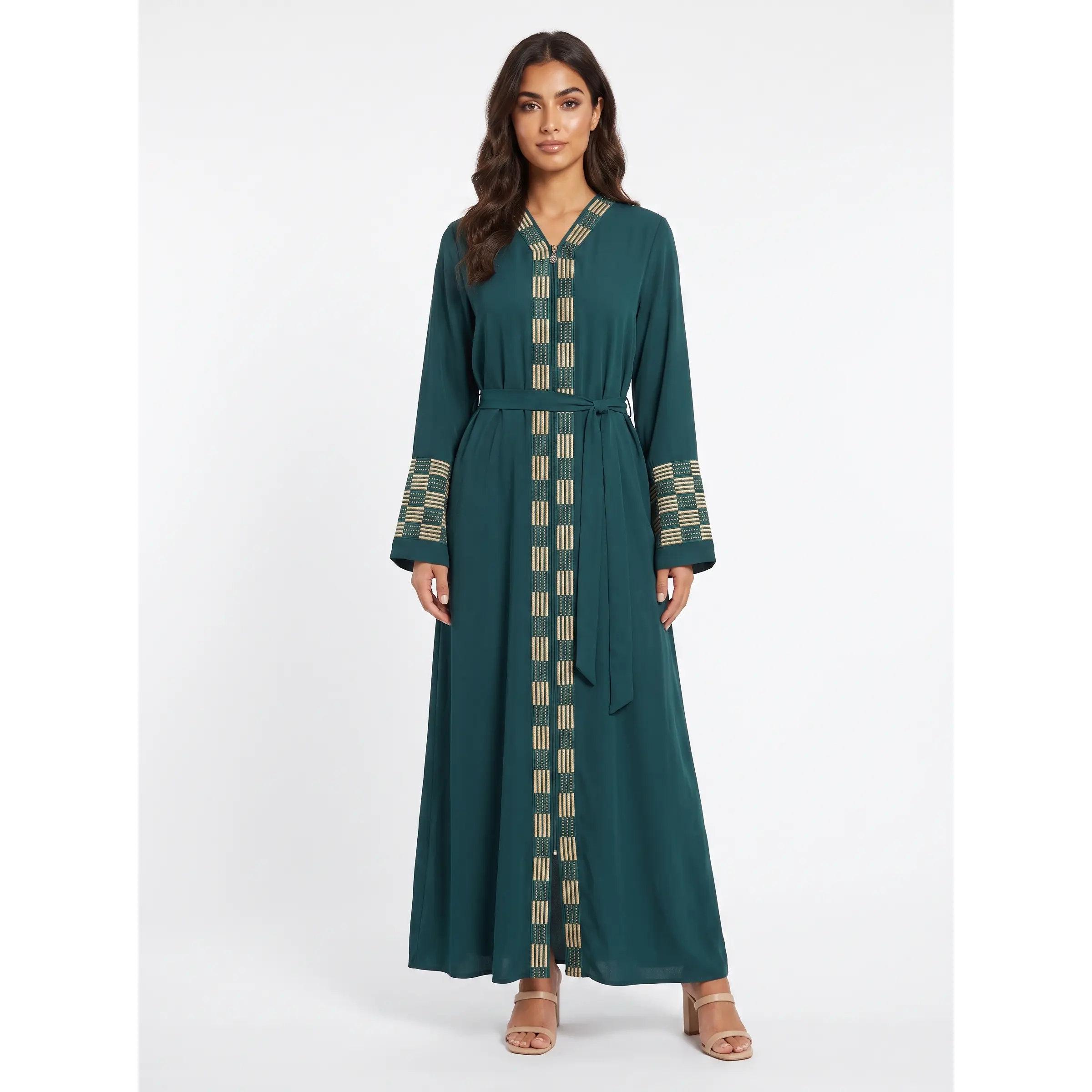 Ibtisam Zipper Abaya
